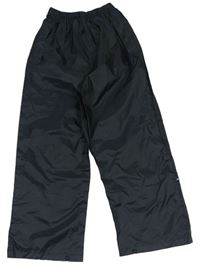 Černé nepromokavé funkční kalhoty Regatta