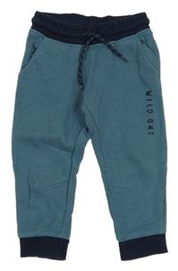 Modré tepláky s nápisem Lupilu