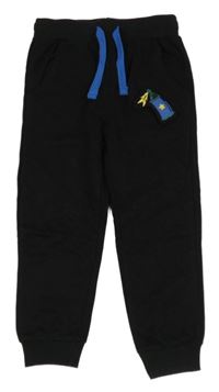 Černé tepláky se sprejem so cute