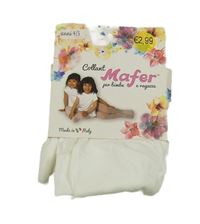 Nové - Bílé silonky 