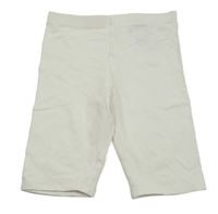 Bílé elastické kraťasy H&M