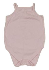 Světlerůžové tílkové body Primark