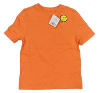 Oranžové tričko s kapsou F&F