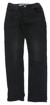 Antracitové skinny fit rifle H&M