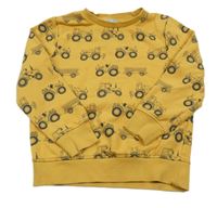 Písková mikina s traktory C&A