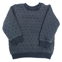 Tmavošedá prošívaná mikina Matalan