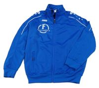 Safírová propínací sportovní mikina Jako 