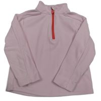 Světlerůžová fleecová mikina Dunnes