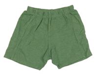 Zelené bavlněné kraťasy Zara