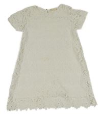 Bílé madeirové šaty Zara