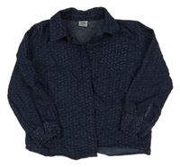 Tmavomodrá košile se vzorem Kiki&Koko