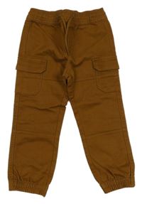 Hnědé cargo cuff rifle Matalan