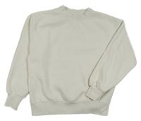 Bílá oversize mikina Zara