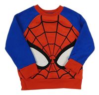 Červeno-safírová fleecová mikina - Spider-man Disney