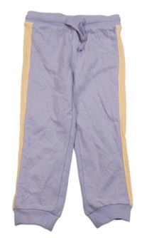 Světlefialovo-meruňkové tepláky so cute