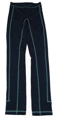 Tmavomodro-mátové funkční jezdecké legíny s podkovami TCM