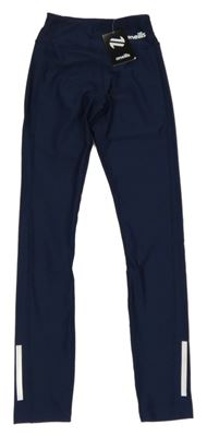 Nové - tmavomodré funkční sportovní legíny s logem O´neills