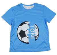 Modrý dres s míčem