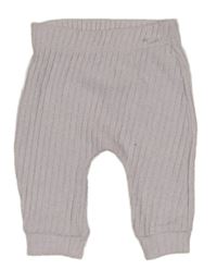 Světlefialové žebrované úpletové turecké kalhoty George