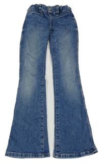 Modré bootcut rifle H&M