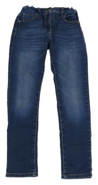 Modré teplákové slim rifle Benetton