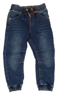 Tmavomodré teplákové cuff rifle George