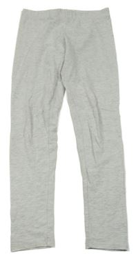 Světlešedé melírované legíny L&D