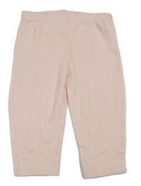 Růžové lehké tepláky