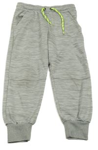 Šedé melírované sportovní tepláky H&M