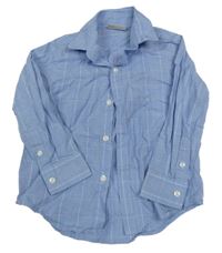 Modro-bílá kostkovaná košile Next