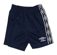 Tmavomodré sportovní kraťasy s logem Umbro