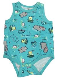 Tyrkysové body se zvířaty zn. Pep&Co