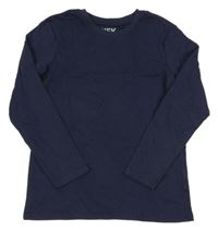 Tmavomodré triko Y.F.K