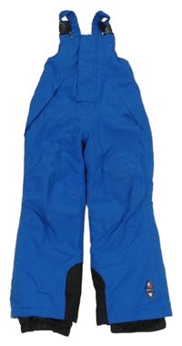 Modré šusťákové funkční laclové oteplovačky Crivit