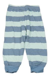 Modré pruhované pyžamové kalhoty Primark