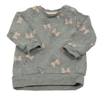 Šedá mikina s Minnie George