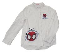 Bílá košile se Spidermanem Marvel
