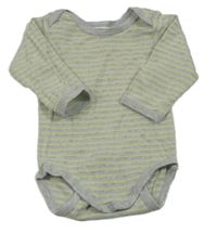 Šedo-modro-žluté pruhované body Impidimpi