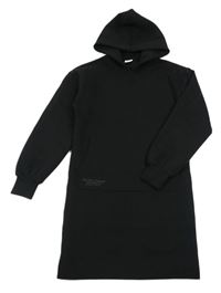 Černé teplákové šaty s kapucí S. Oliver