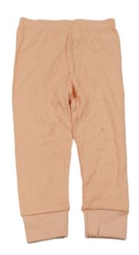 Růžové vzorované lehké tepláky Dunnes