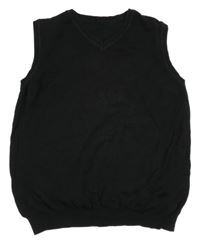 Černá svetrová vesta George