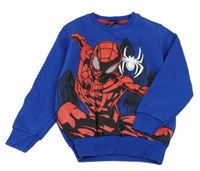 Tmavomodrá mikina se Spidermanem 
