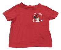 Červené tričko s Minnie C&A