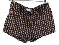 Dámské fialovo-růžové vzorované kraťasy H&M