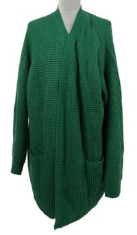 Dámský zelený svetrový cardigán Capsule 