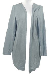 Dámský světlemodrý úpletový lněný cardigán Monsoon 