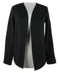 Dámský černý vzorovaný sakový cardigán Gina 