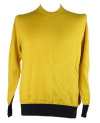 Pánský žluto-černý svetr Celio