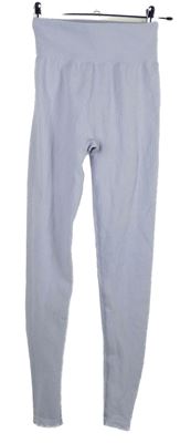 Dámské lila žebrované sportovní legíny H&M