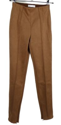 Dámské skořicové semišové tregíny Primark 